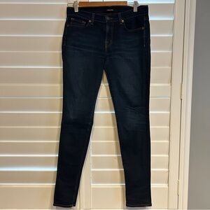 J Brand Skinny Leg Jean Dark Blue Size 28